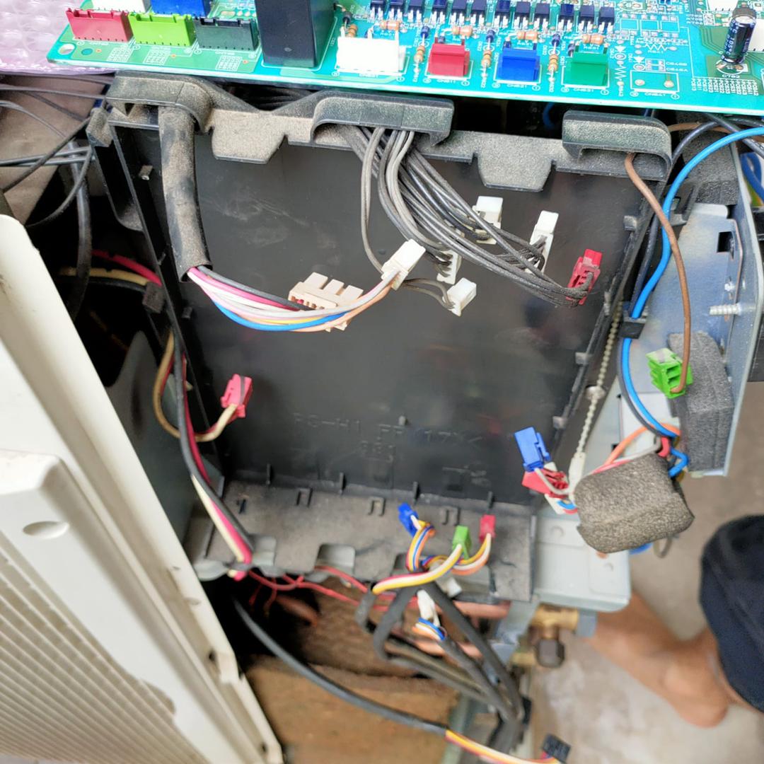 aircon part replacement