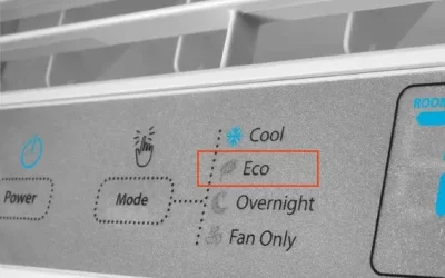 What does Eco mean on air conditioner?