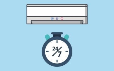 What happens if ac runs for 24 hours?
