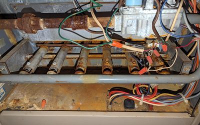 7 Common Causes of Rust on a Furnace and Air Conditioner
